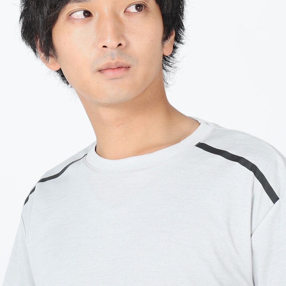 デュアリグ（DUARIG）（メンズ）半袖Tシャツ 接触冷感 吸汗速乾 UVカット カチオン 863D1SD6839 WHT 