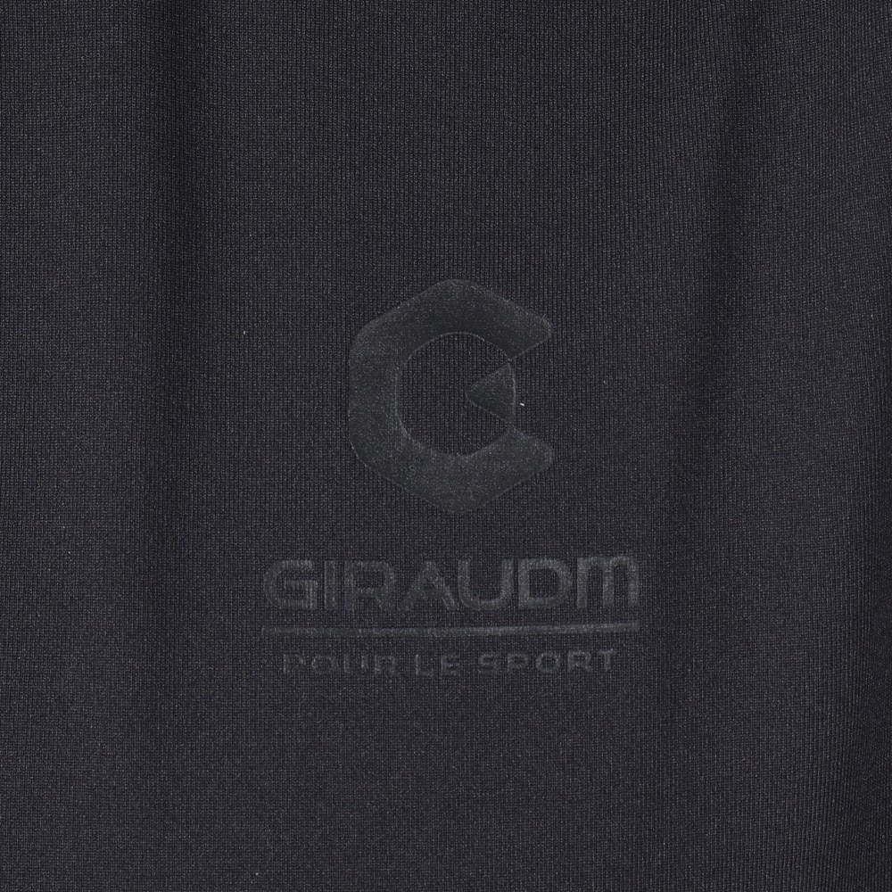 ジローム（GIRAUDM）（メンズ）半袖Tシャツ メンズ ドライプラスシャインブロック 863GM1HD6835 BLK