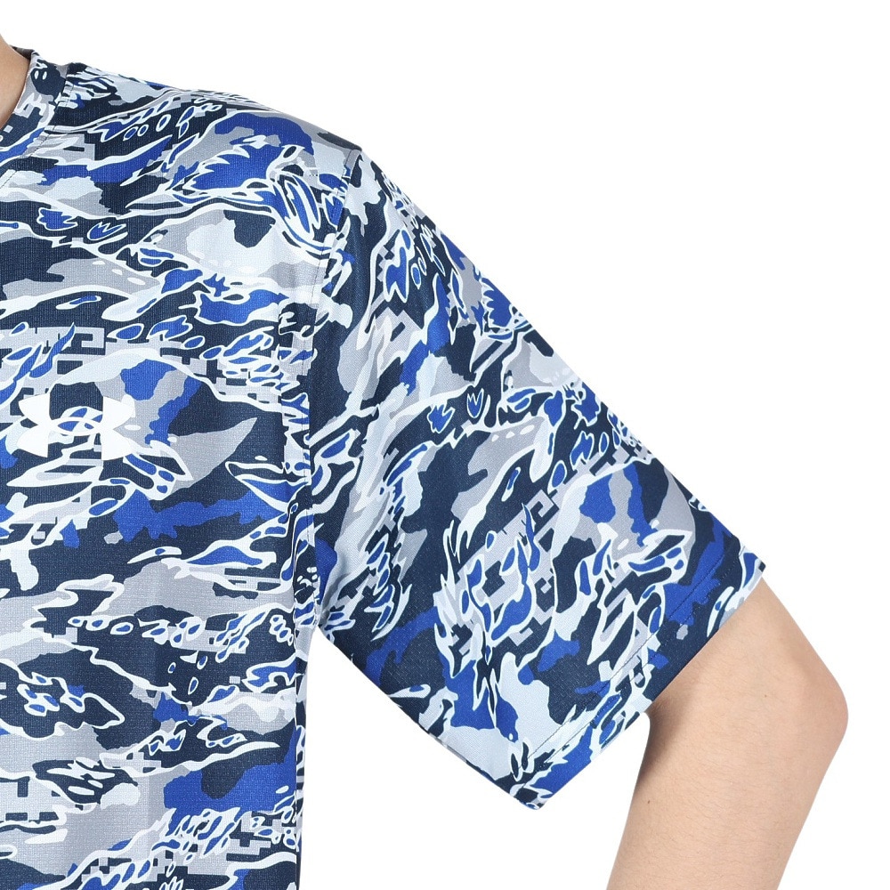 アンダーアーマー（UNDER ARMOUR）（メンズ）Tシャツ 半袖 メンズ ドライ 速乾 ベント プリント 1371905 458