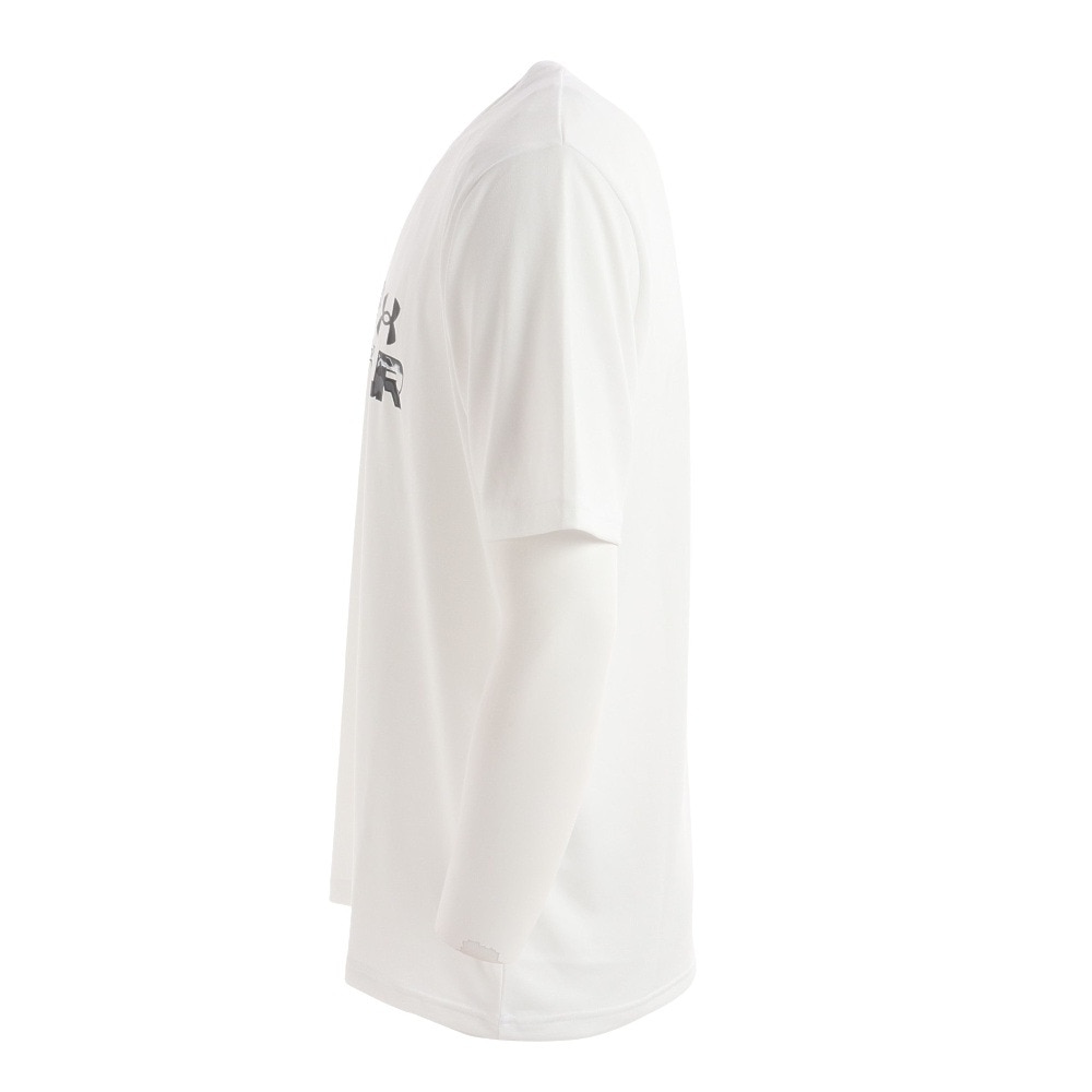 アンダーアーマー（UNDER ARMOUR）（メンズ）ドライ 速乾 テック ショートスリーブ Tシャツ ワードマーク シーズナル 1371908 100