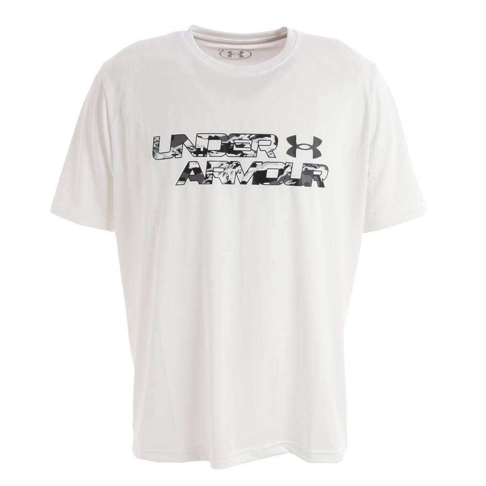 アンダーアーマー（UNDER ARMOUR）（メンズ）ドライ 速乾 テック ショートスリーブ Tシャツ ワードマーク シーズナル 1371908 100