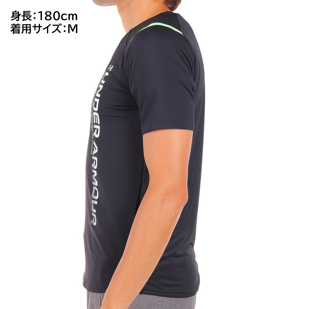 アンダーアーマー（UNDER ARMOUR）（メンズ）アイソチル ショートスリーブ Tシャツ グラフィック 1372670 002