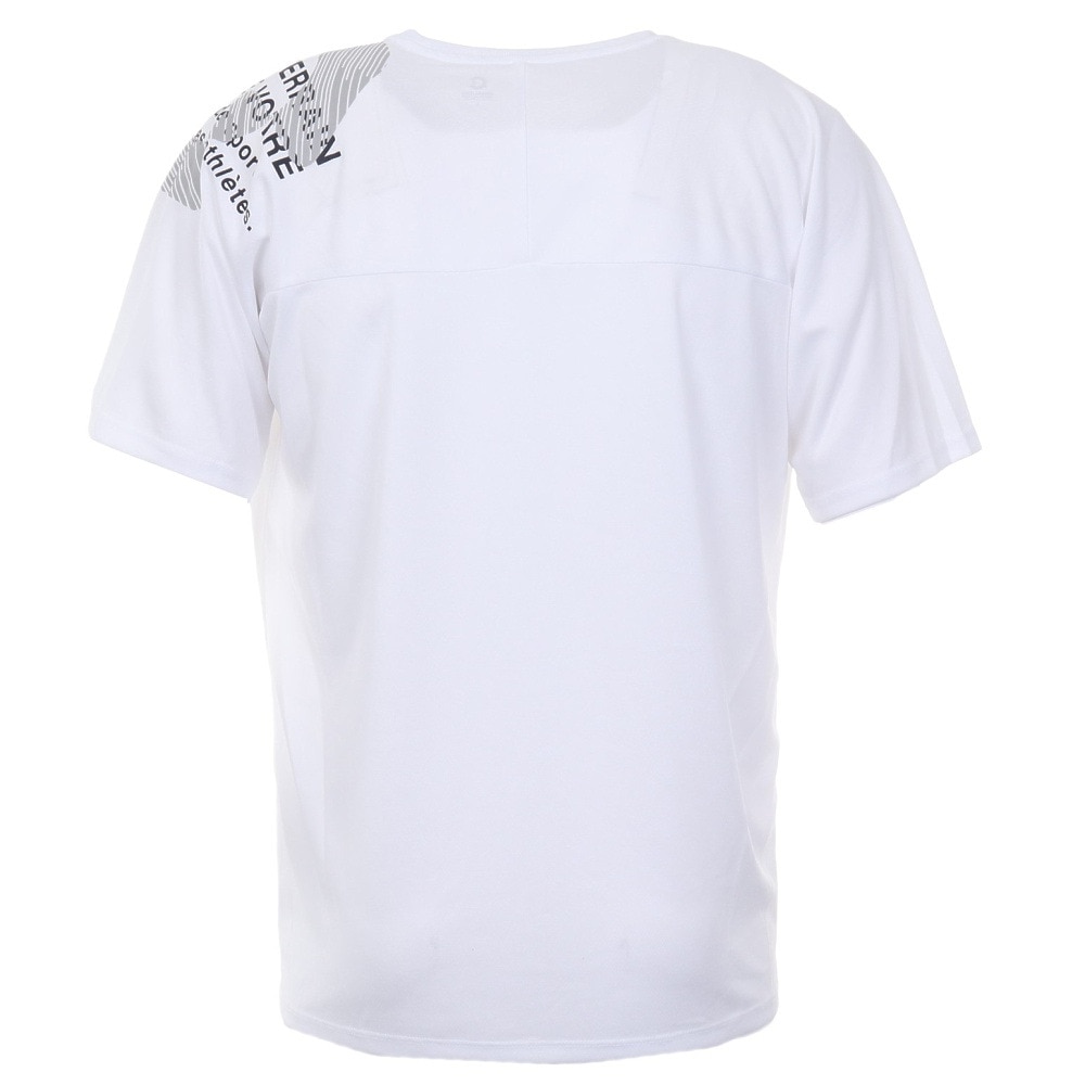 ジローム（GIRAUDM）（メンズ）半袖Tシャツ メンズ UV ドライプラス プリント TRG CT2S3350-TR863-DGCD WHT