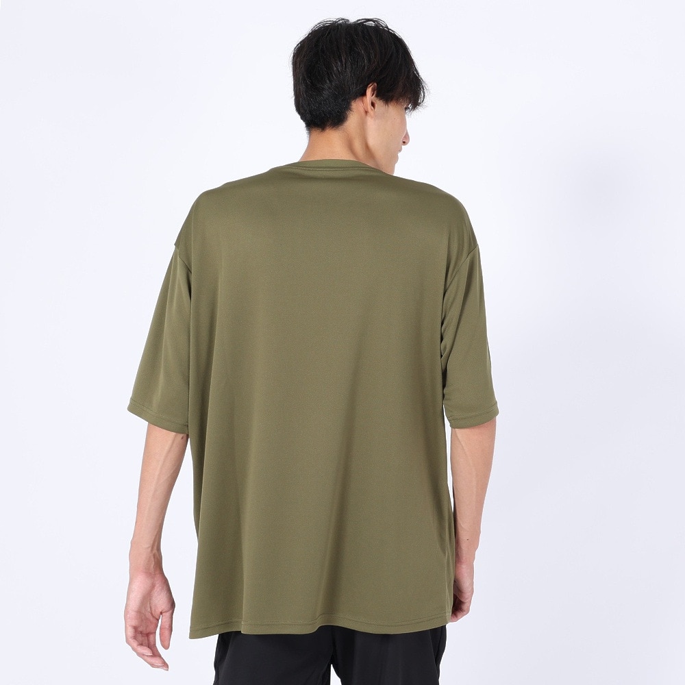 ジローム（GIRAUDM）（メンズ）半袖Tシャツ メンズ 速乾 UV プリントTLF CT2S3355-TR863-DGCD OLIVE