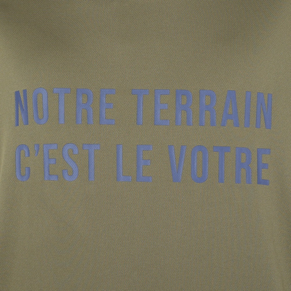 ジローム（GIRAUDM）（メンズ）半袖Tシャツ メンズ 速乾 UV プリントTLF CT2S3355-TR863-DGCD OLIVE