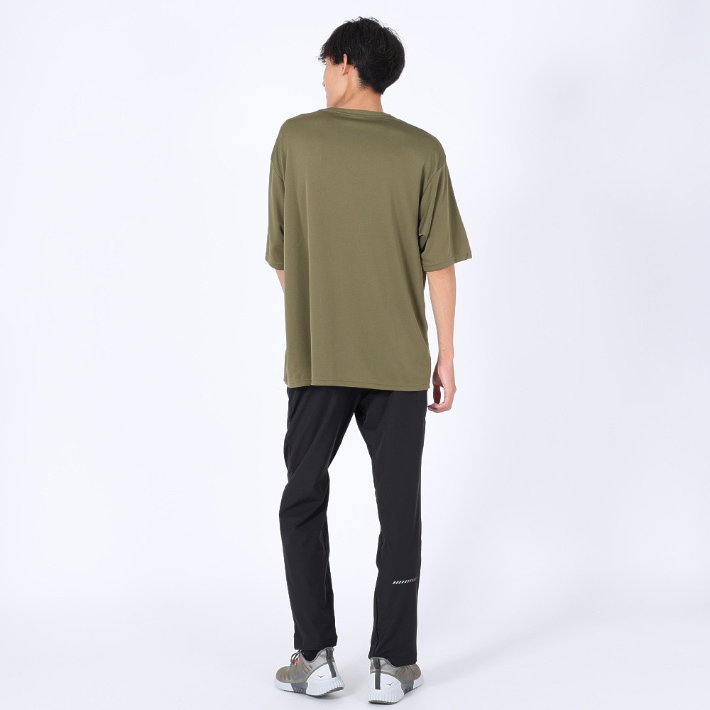ジローム（GIRAUDM）（メンズ）半袖Tシャツ メンズ 速乾 UV プリントTLF CT2S3355-TR863-DGCD OLIVE