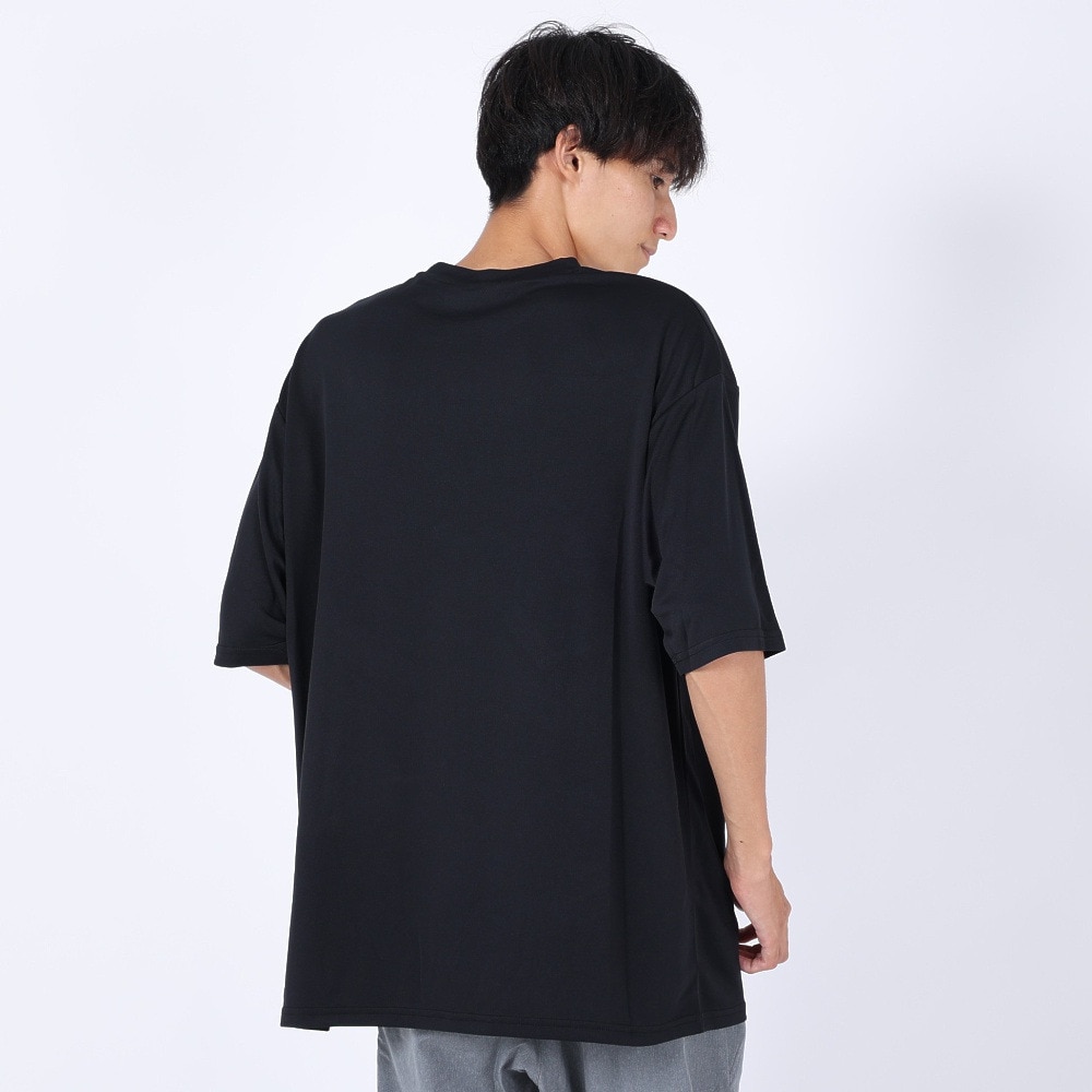 ジローム（GIRAUDM）（メンズ）半袖Tシャツ メンズ ドライプリントメッシュTLF CT2S3357-TR863-DGCD BLK