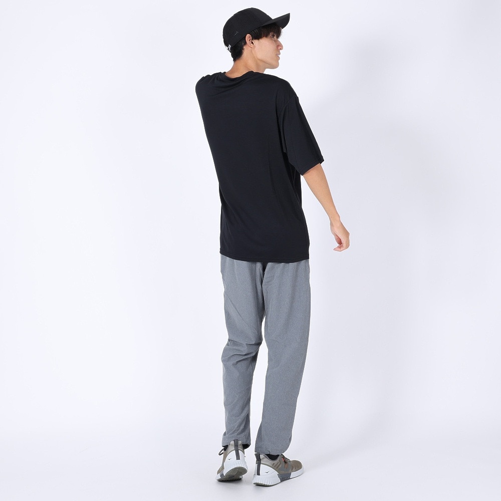 ジローム（GIRAUDM）（メンズ）半袖Tシャツ メンズ ドライプリントメッシュTLF CT2S3357-TR863-DGCD BLK