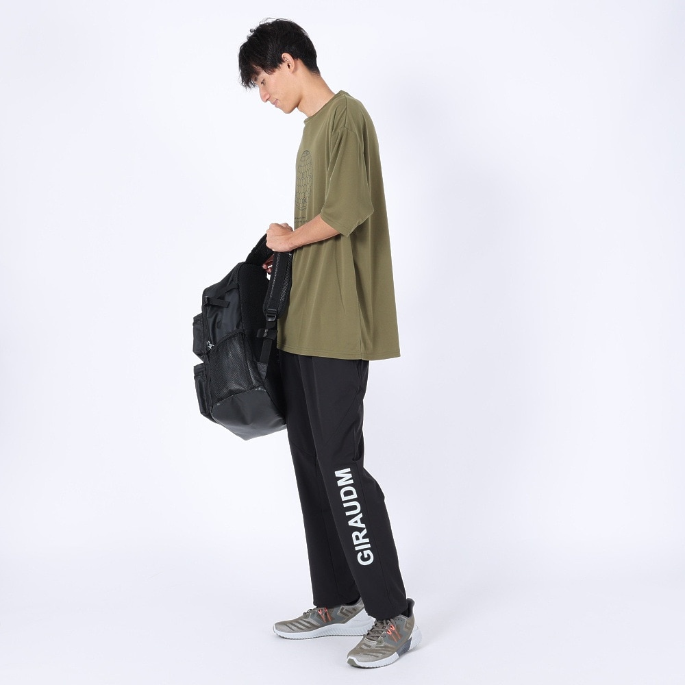 ジローム（GIRAUDM）（メンズ）半袖Tシャツ メンズ プリントメッシュTLF CT2S3358-TR863-DGCD OLIVE