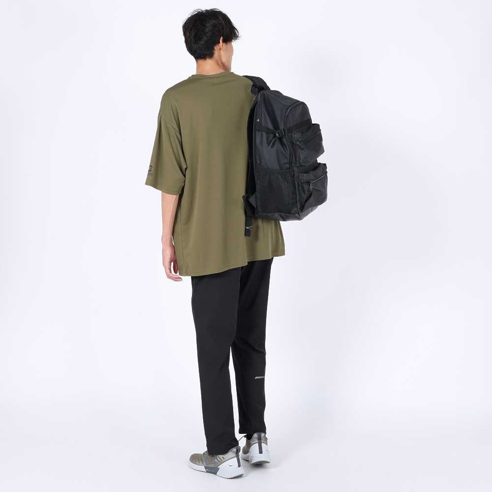 ジローム（GIRAUDM）（メンズ）半袖Tシャツ メンズ プリントメッシュTLF CT2S3358-TR863-DGCD OLIVE