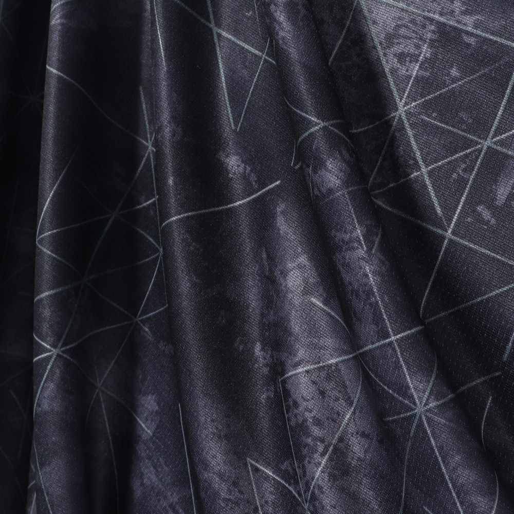 ジローム（GIRAUDM）（メンズ）半袖Tシャツ ドライ プリントメッシュTシャツ CT2S3329-TR863-DGSD BLK