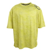 ジローム（GIRAUDM）（メンズ）半袖Tシャツ メンズ ドライプリントメッシュ CT2S3329-TR863-DGSD FGRN
