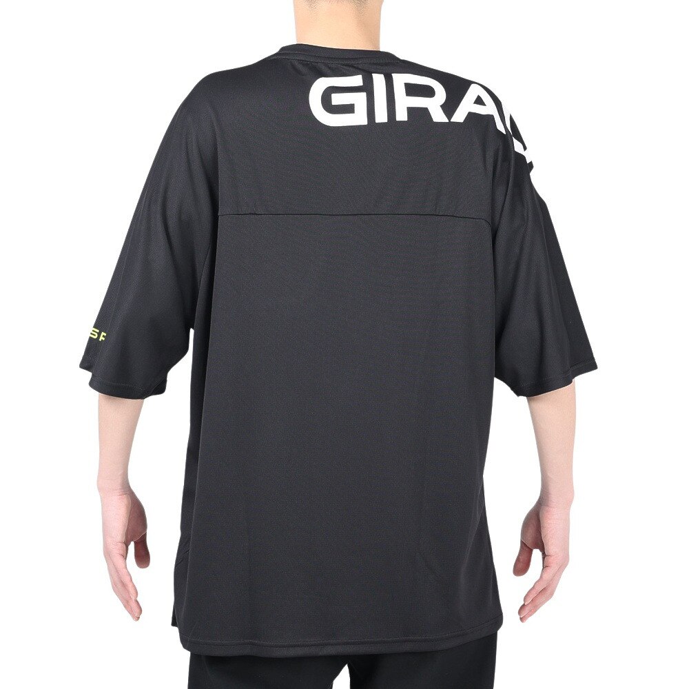 ジローム（GIRAUDM）（メンズ）半袖Tシャツ メンズ ドライ プリントメッシュTシャツ CT2S3330-TR863-DGSD BLK