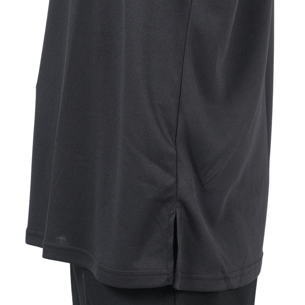 ジローム（GIRAUDM）（メンズ）半袖Tシャツ メンズ ドライ プリントメッシュTシャツ CT2S3330-TR863-DGSD BLK