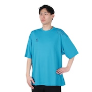 ジローム（GIRAUDM）（メンズ）半袖Tシャツ メンズ ドライ プリントメッシュTシャツ CT2S3331-TR863-DGSD BLU