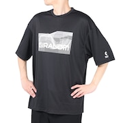 (メンズ)半袖Tシャツ メンズ ドライプリントメッシュTシャツ CT2S3333-TR863-DGSD BLK