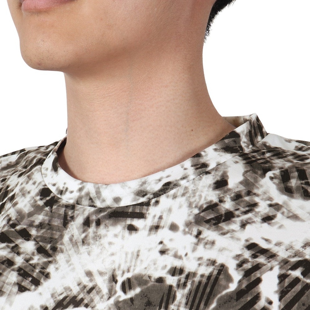 ジローム（GIRAUDM）（メンズ）半袖Tシャツ メンズ ドライ プリントメッシュTシャツ CT2S3336-TR863-DGSD WHT★★★