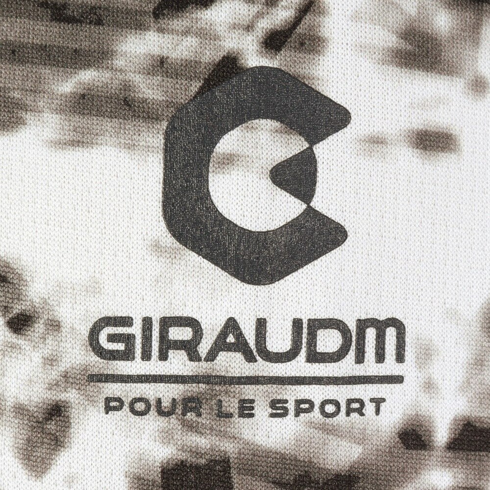 ジローム（GIRAUDM）（メンズ）半袖Tシャツ メンズ ドライ プリントメッシュTシャツ CT2S3336-TR863-DGSD WHT★★★