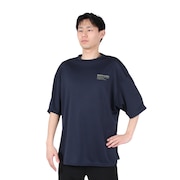 ジローム（GIRAUDM）（メンズ）半袖Tシャツ メンズ プリントメッシュ CT2S3343-TR863-DGSD NVY