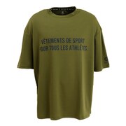 ジローム（GIRAUDM）（メンズ）半袖Tシャツ メンズ プリントメッシュTシャツ CT2S3344-TR863-DGSD OLIVE