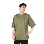 ジローム（GIRAUDM）（メンズ）半袖Tシャツ メンズ プリントメッシュTシャツ CT2S3345-TR863-DGSD OLIVE