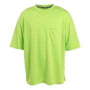 ジローム（GIRAUDM）（メンズ）半袖Tシャツ メンズ ドライ プリント CT2S3346-TR863-DGSD FGRN