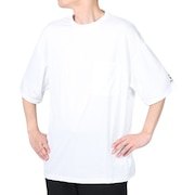 ジローム（GIRAUDM）（メンズ）半袖Tシャツ メンズ 白 ドライ プリント半袖Tシャツ CT2S3346-TR863-DGSD WHT