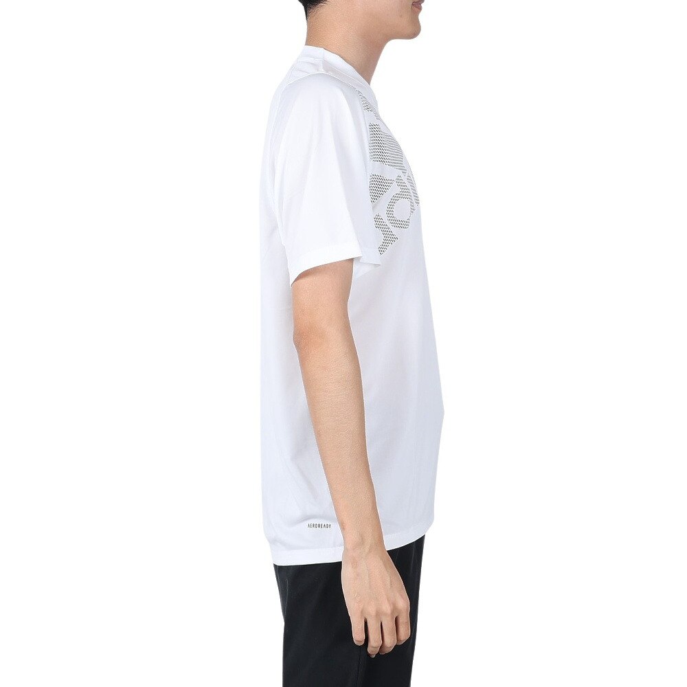 アディダス（adidas）（メンズ）FreeLift バッジ オブ スポーツ グラフィック 半袖Tシャツ FSF86-DV1313