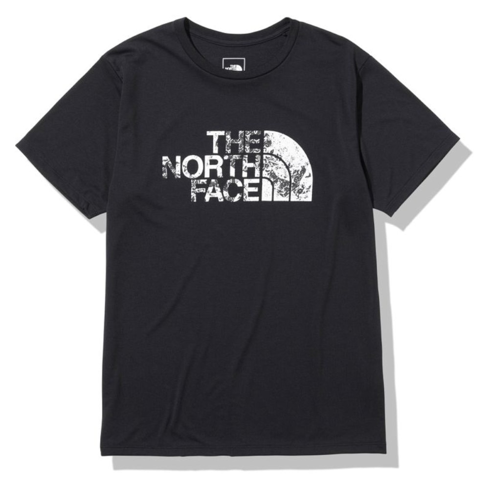 ノースフェイス（THE NORTH FACE）（メンズ）ドライ 速乾 UV ショートスリーブフットプリントロゴティー NT32276 K