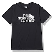 ノースフェイス(THE NORTH FACE)(メンズ)ドライ 速乾 UV ショートスリーブフットプリントロゴティー NT32276 K
