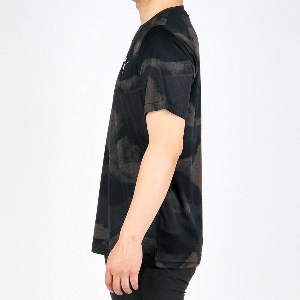 プーマ（PUMA）（メンズ）半袖Tシャツ メンズ ドライ 速乾 ドライプラス AOP 522289 01 BLK
