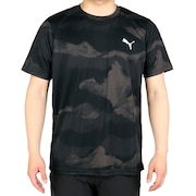 プーマ(PUMA)(メンズ) ドライプラス AOP半袖Tシャツ 522289 01