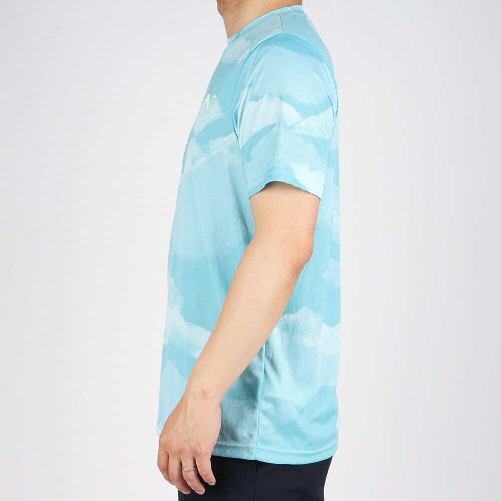 プーマ（PUMA）（メンズ）ドライ 速乾 ドライプラス AOP 半袖Tシャツ 522289 20 LBLU★★★