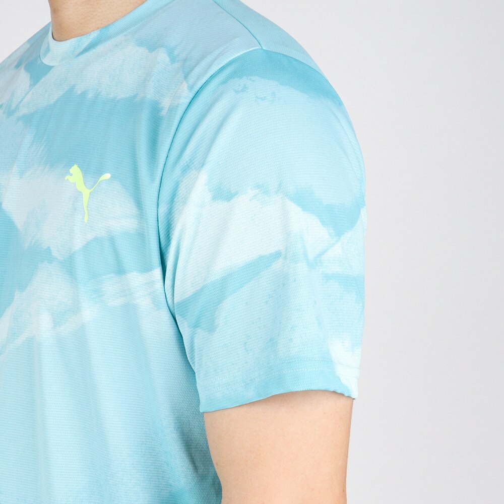 プーマ（PUMA）（メンズ）ドライ 速乾 ドライプラス AOP 半袖Tシャツ 522289 20 LBLU★★★