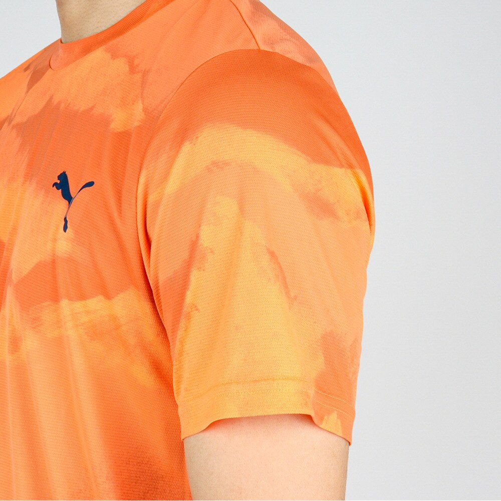 プーマ（PUMA）（メンズ）半袖Tシャツ メンズ ドライ 速乾 ドライプラス AOP 522289 39 ORG★★★