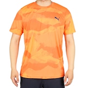 プーマ（PUMA）（メンズ）半袖Ｔシャツ メンズ ドライ 速乾 ドライプラス AOP 522289 39 ORG