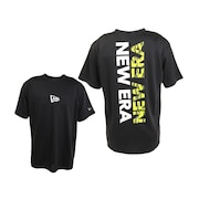 ニューエラ(NEW ERA)(メンズ) 半袖 テック Tシャツ リア バーチカルロゴ 13264241 13264242 13264243