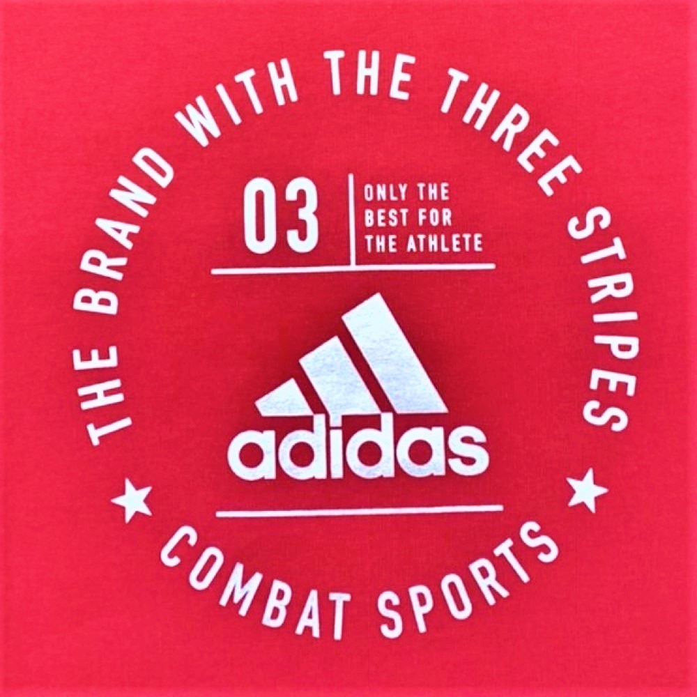 アディダス（adidas）（メンズ、レディース）T-shirts circle logo adiCL01-CS22 RED/SLV