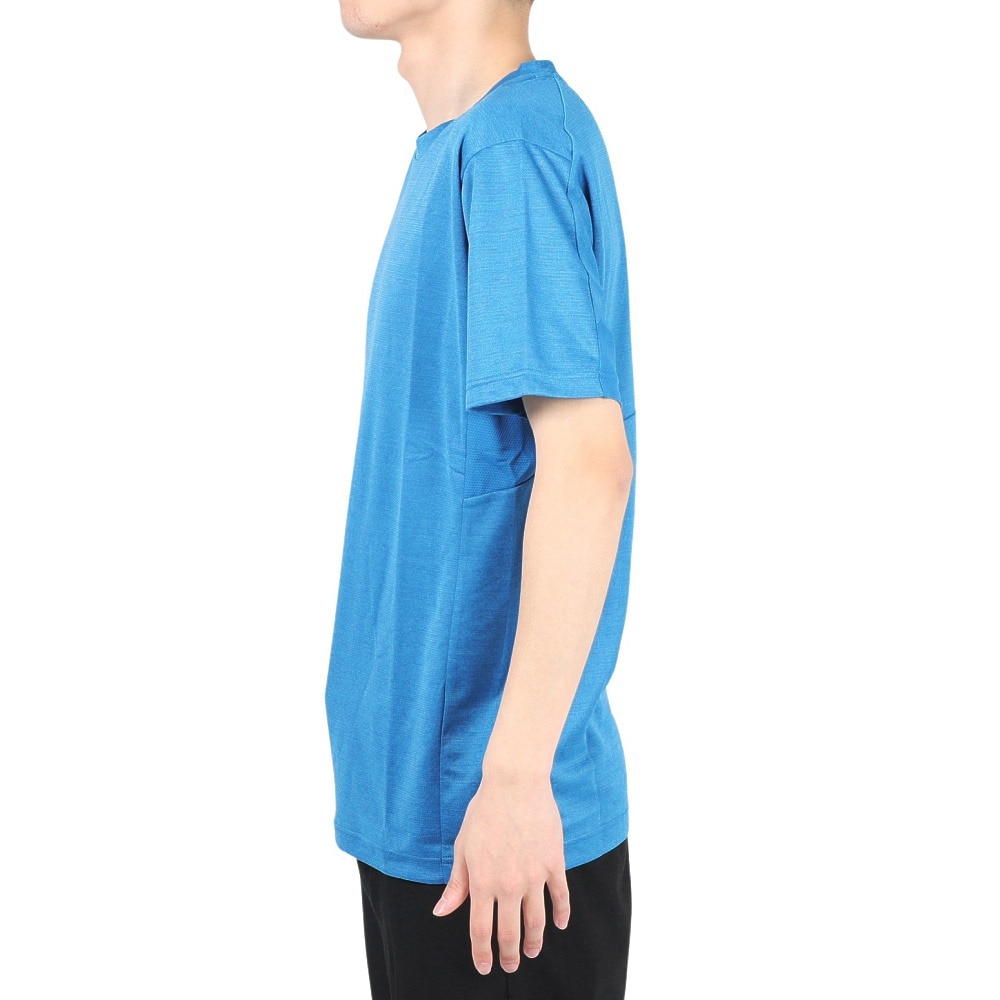 デュアリグ（DUARIG）（メンズ）半袖Tシャツ メンズ 高通気素材 VXBREEZE 杢調 SL A 2S3360-TRCT-863SPT BLU