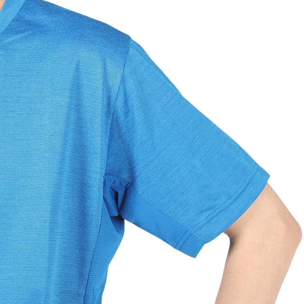 デュアリグ（DUARIG）（メンズ）半袖Tシャツ メンズ 高通気素材 VXBREEZE 杢調 SL A 2S3360-TRCT-863SPT BLU