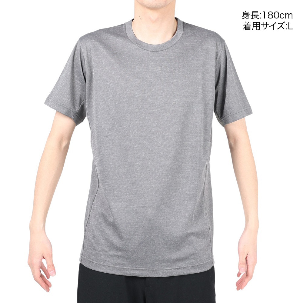 デュアリグ（DUARIG）（メンズ）半袖Tシャツ メンズ 高通気素材 VXBREEZE 杢調 SL A 2S3360-TRCT-863SPT MGRY