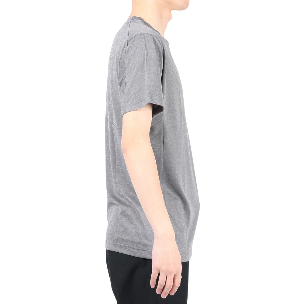 デュアリグ（DUARIG）（メンズ）半袖Tシャツ メンズ 高通気素材 VXBREEZE 杢調 SL A 2S3360-TRCT-863SPT MGRY