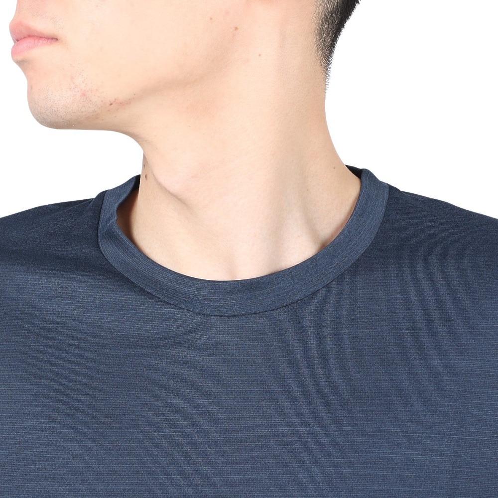 デュアリグ（DUARIG）（メンズ）半袖Tシャツ メンズ 高通気素材 VXBREEZE 杢調 SL A 2S3360-TRCT-863SPT NVY