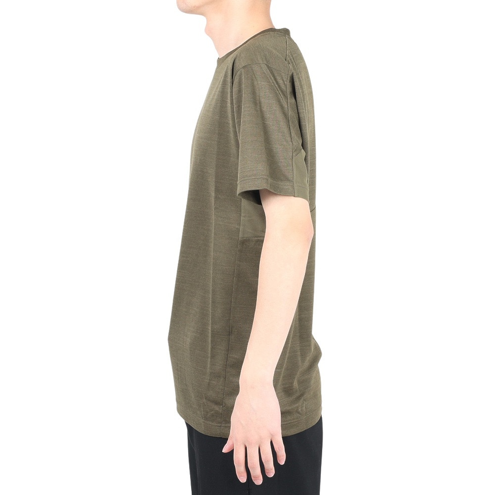 デュアリグ（DUARIG）（メンズ）半袖Tシャツ メンズ 高通気素材 VXBREEZE 杢調 SL A 2S3360-TRCT-863SPT OLIVE