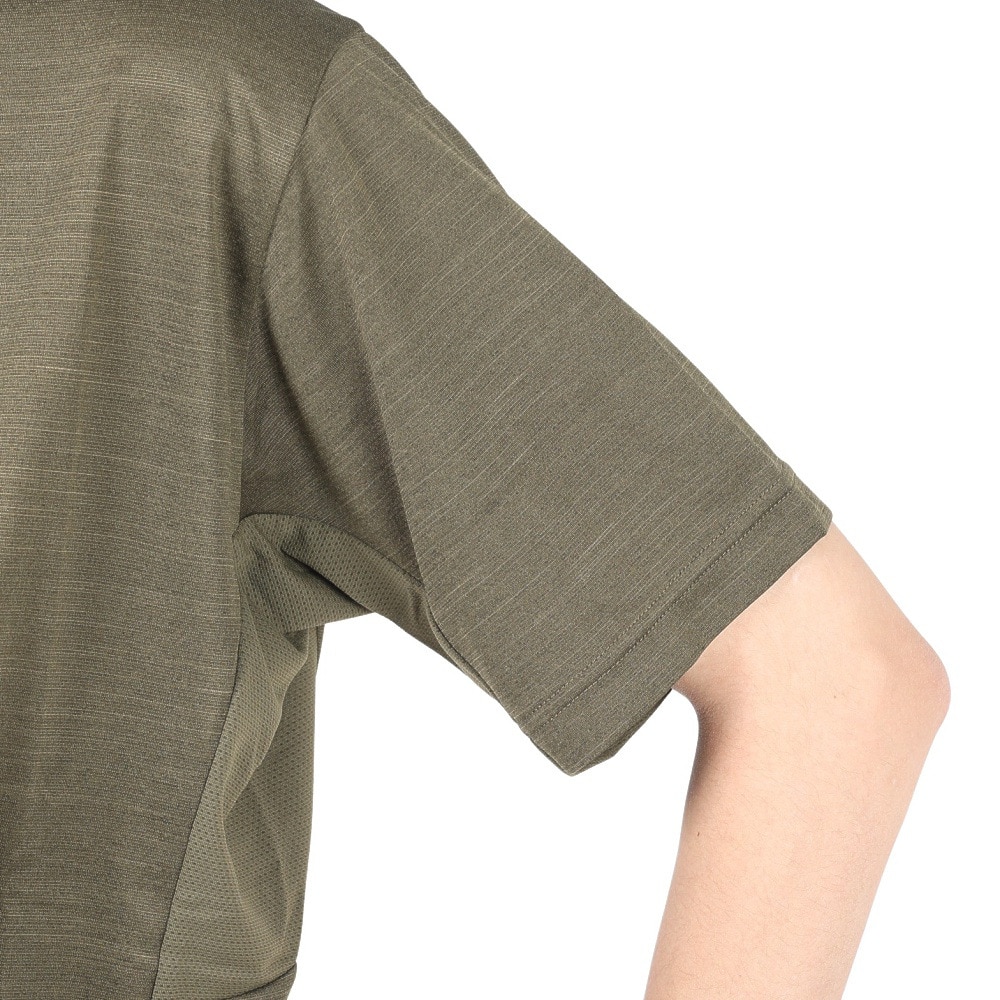 デュアリグ（DUARIG）（メンズ）半袖Tシャツ メンズ 高通気素材 VXBREEZE 杢調 SL A 2S3360-TRCT-863SPT OLIVE