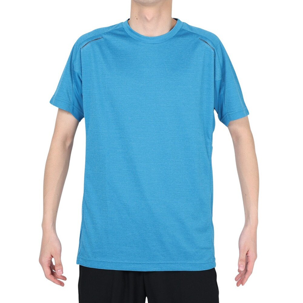デュアリグ（DUARIG）（メンズ）半袖Tシャツ メンズ高通気素材 VXBREEZE 杢調 SL B 2S3361-TRCT-863SPT BLU
