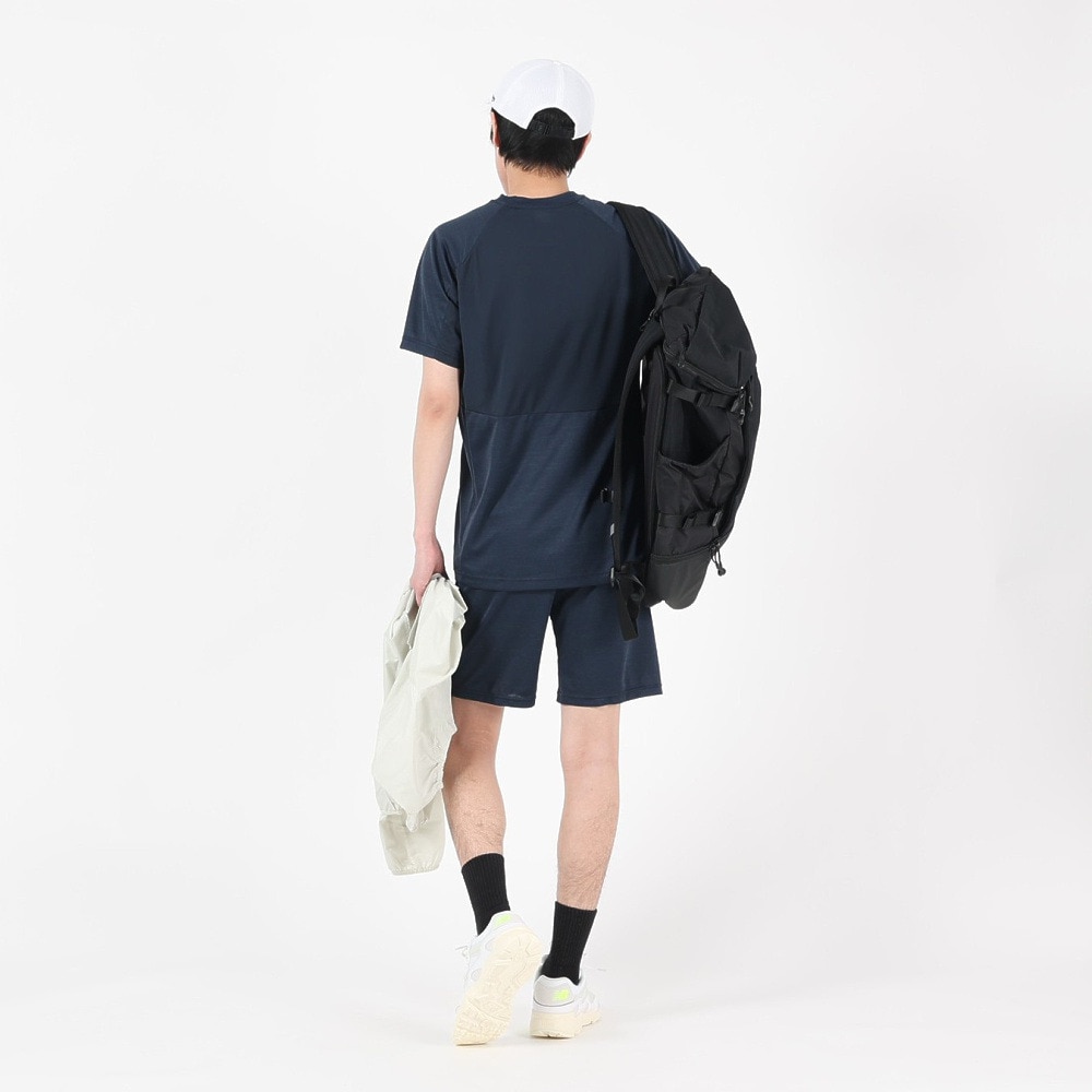 デュアリグ（DUARIG）（メンズ）半袖Tシャツ メンズ 高通気素材 VXBREEZE 杢調 SL B 2S3361-TRCT-863SPT NVY