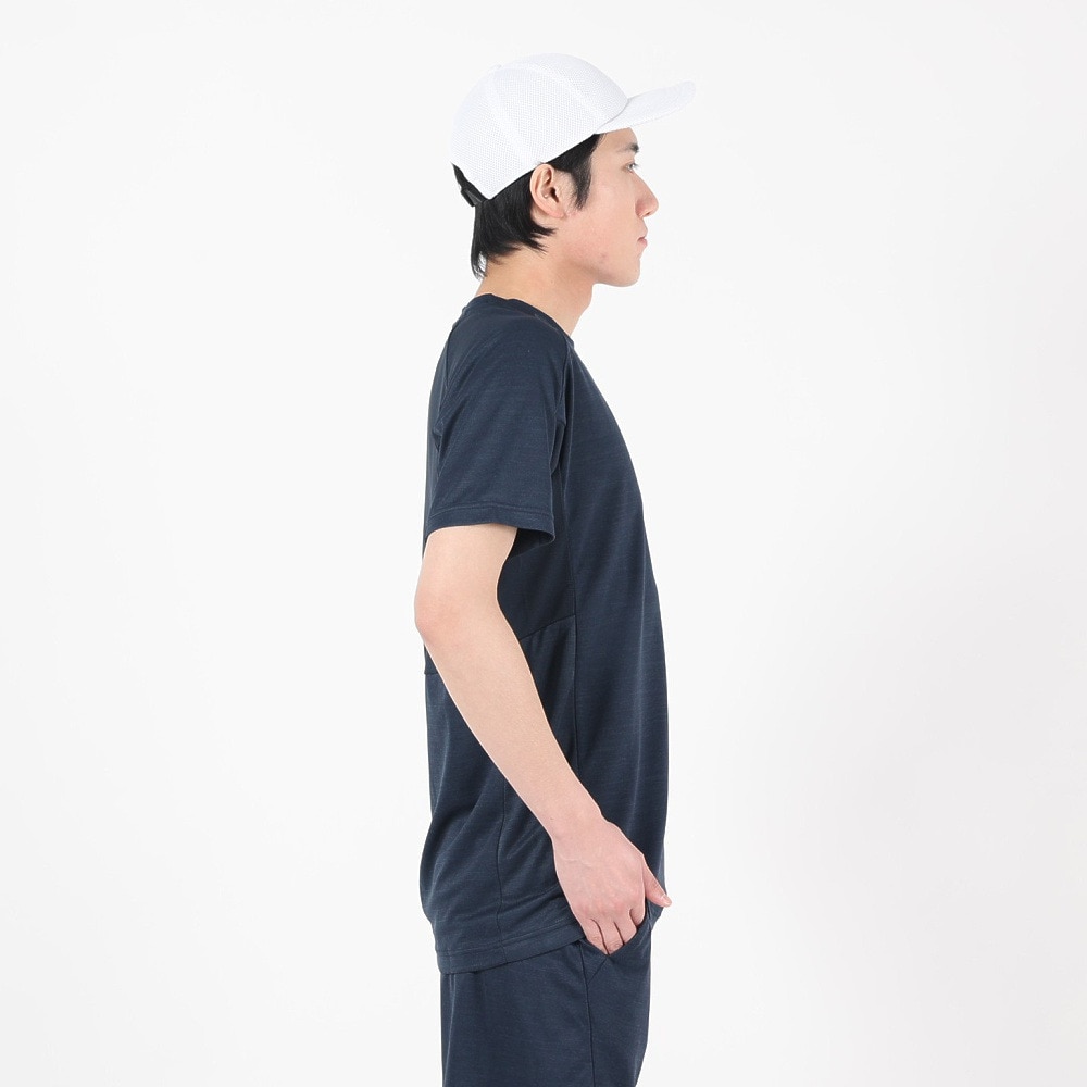 デュアリグ（DUARIG）（メンズ）半袖Tシャツ メンズ 高通気素材 VXBREEZE 杢調 SL B 2S3361-TRCT-863SPT NVY