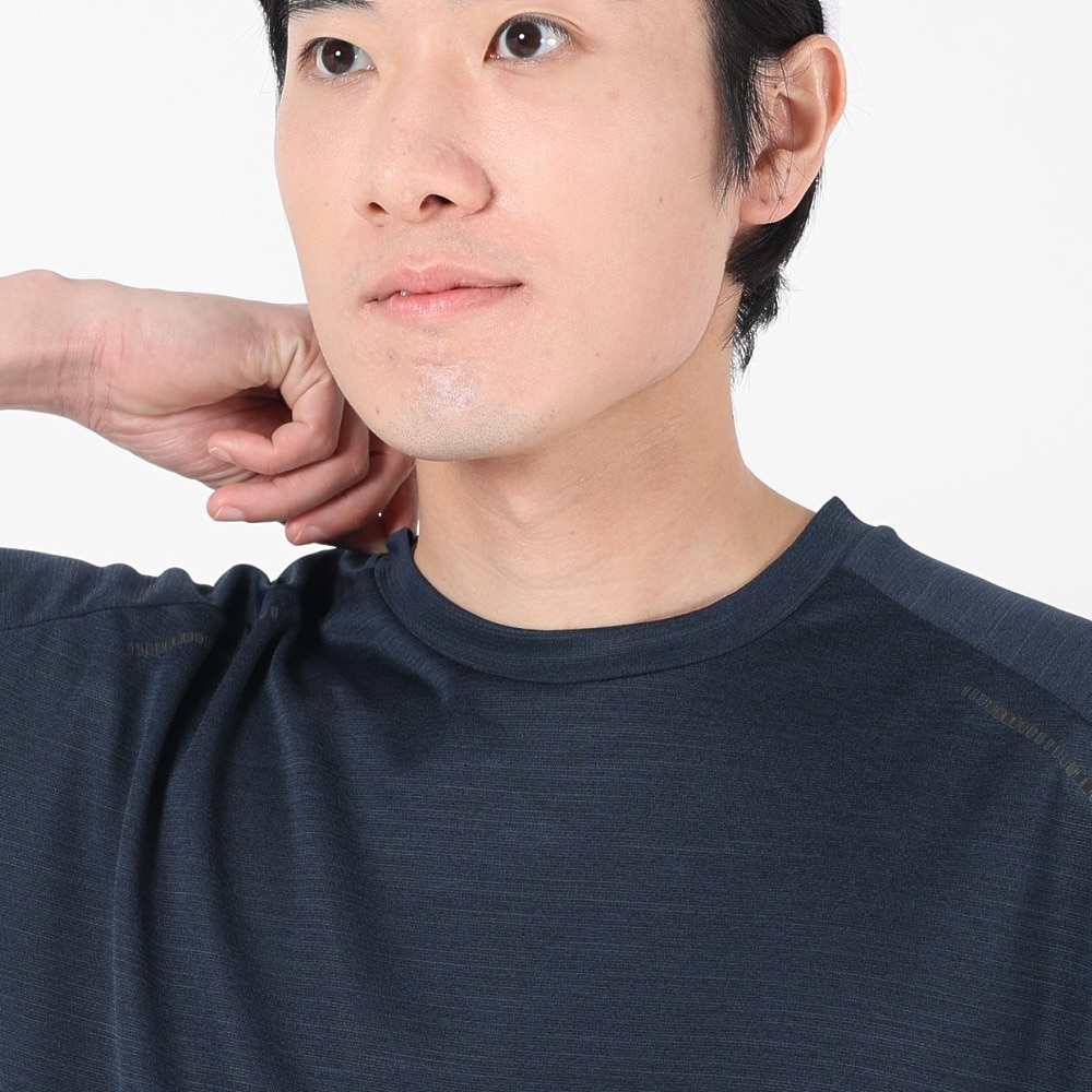 デュアリグ（DUARIG）（メンズ）半袖Tシャツ メンズ 高通気素材 VXBREEZE 杢調 SL B 2S3361-TRCT-863SPT NVY