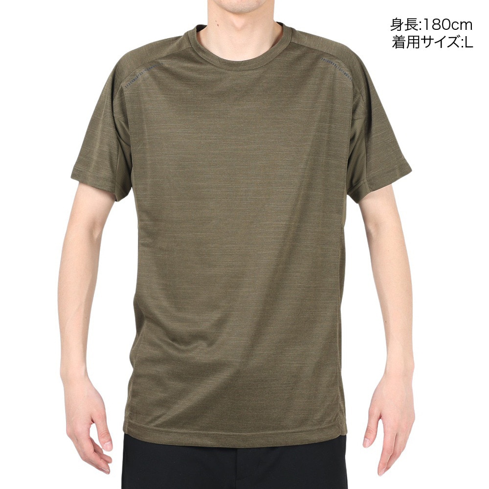 デュアリグ（DUARIG）（メンズ）半袖Tシャツ メンズ 高通気素材 VXBREEZE 杢調 SL B 2S3361-TRCT-863SPT OLIVE